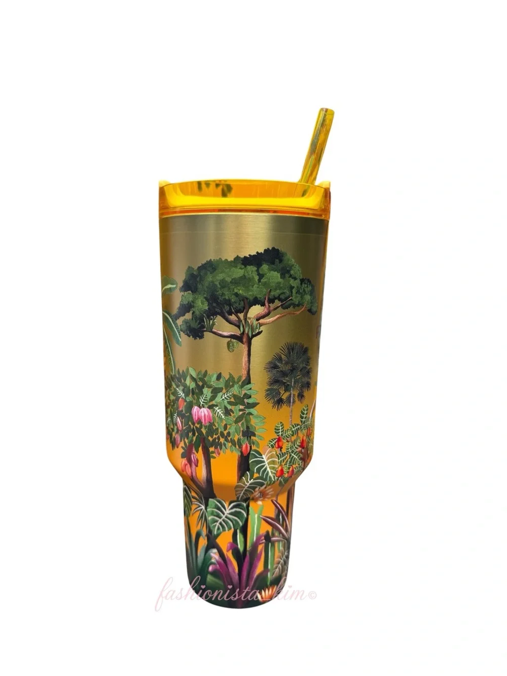 Stanley x FARM Rio 40oz Quencher Tumbler Tropical woods Toucan NWT w/ Box